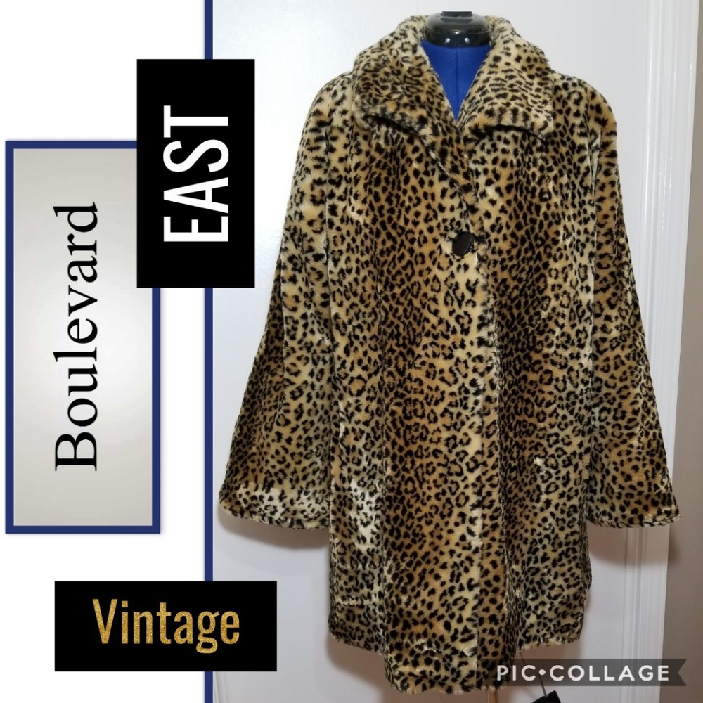 Vintage Faux Fur Jacket